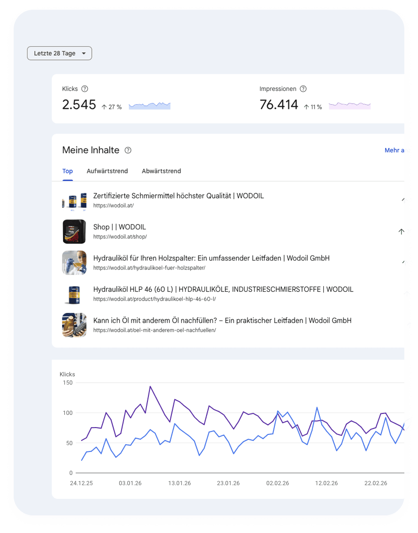 Corporate Website Projektvorschau